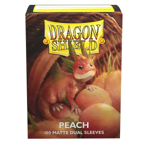 Dragon Shield - Dual Matte Peach протекторы 100 штук
