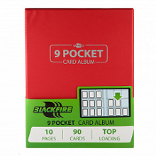 Альбом Blackfire 9-Pocket Card - Red