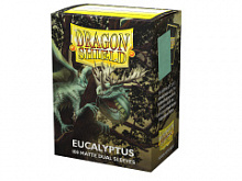 Dragon Shield. Матовые протекторы Standard Dual — Eucalyptus (100 штук)