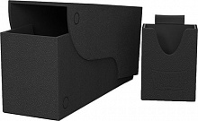 Dragon Shield - Чёрная коробочка Nest+ с отделением для кубиков (300 карт)