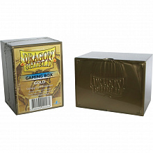 Dragon Shield - Коробочка золотая на 100+ карт