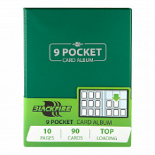 Альбом Blackfire 9-Pocket Card - Green
