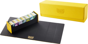 Dragon Shield - Коврик для игры + коробка для хранения "Magic Carpet Yellow/Black (500)"