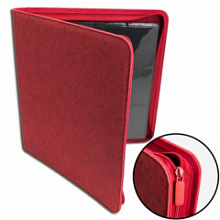 Blackfire - 12-Pocket Premium Zip-Album - Red